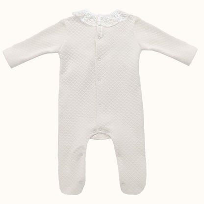 Primeira Roupa Mini Mimos 1 Bege - Pim-Pam-Pum Baby