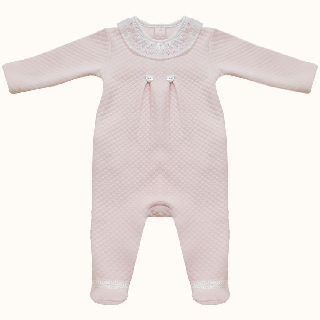 Primeira Roupa Mini Mimos 1 Rosa - Pim-Pam-Pum Baby
