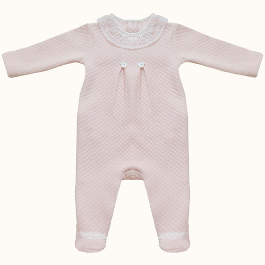 Primeira Roupa Mini Mimos 1 Rosa - Pim-Pam-Pum Baby