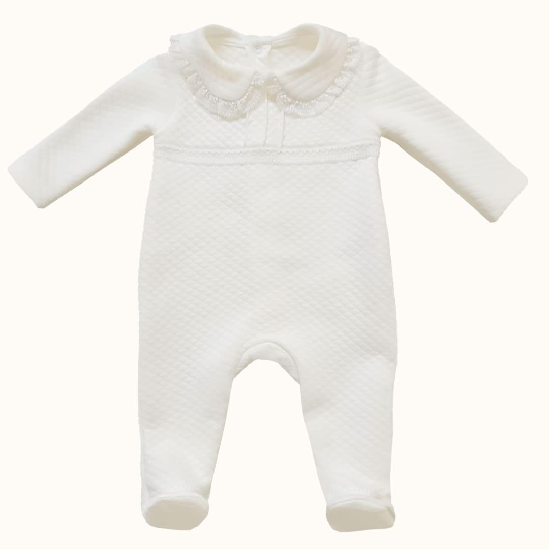 Primeira Roupa Mini Mimos 2 Bege - Pim-Pam-Pum Baby