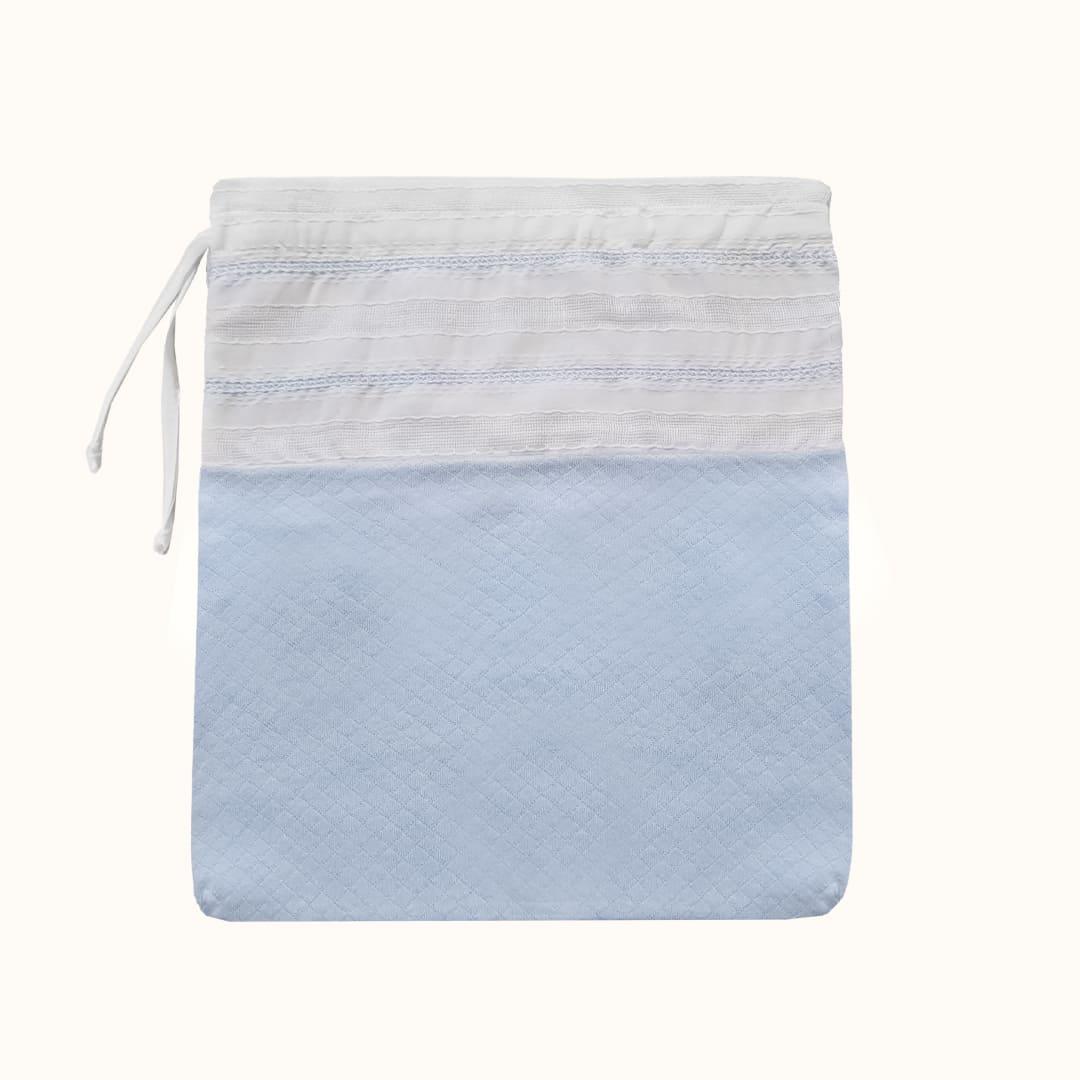 Primeira Roupa Mini Mimos 3 Azul - Pim-Pam-Pum Baby