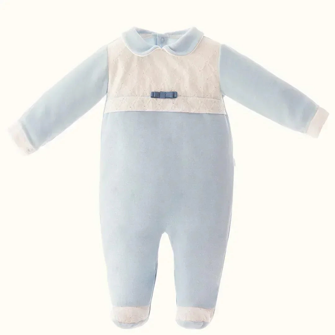 Primeira Roupa Mini Romantic 2 Azul - Pim-Pam-Pum Baby