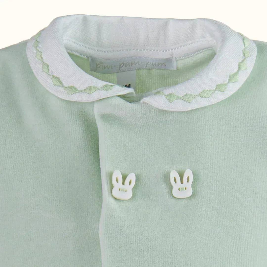 primeira-roupa-mini-sweet-verde-pim-pam-pum-baby-99099 - Pim-Pam-Pum Baby