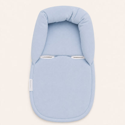Saco de dormir azul claro para bebé, confortável e macio, ideal para recém-nascidos