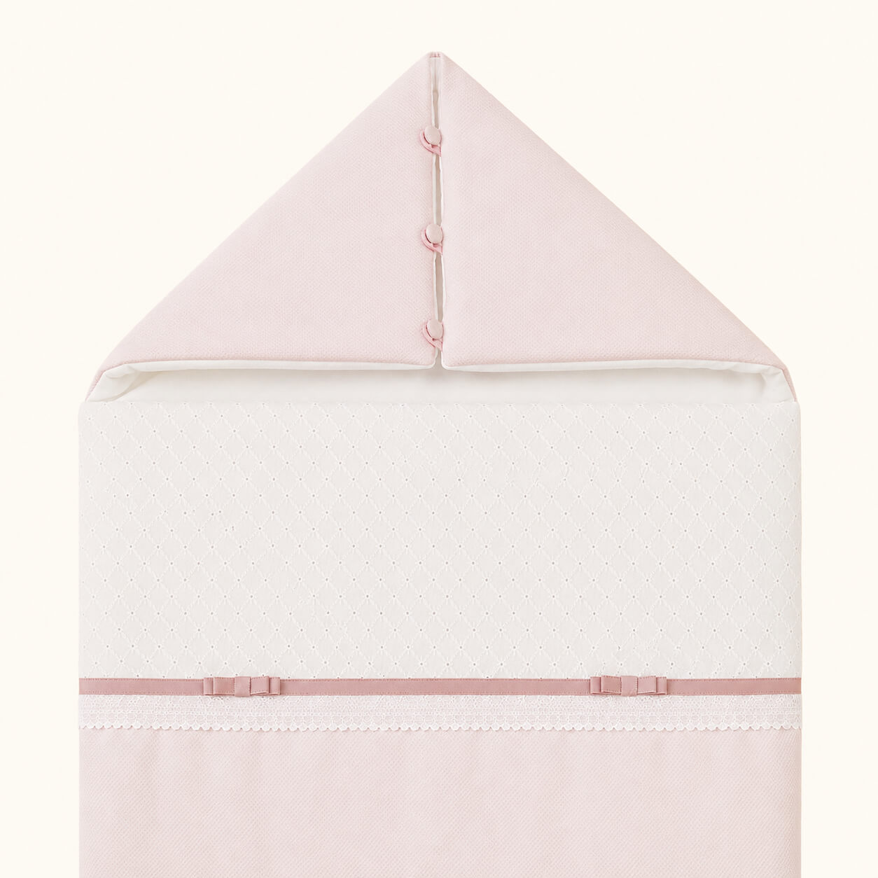 Romantic Neugeborenen-Schlafsack Rosa