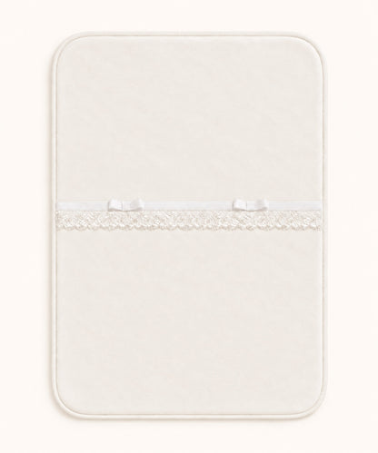 Manta Romantic 1 Bege/Branco