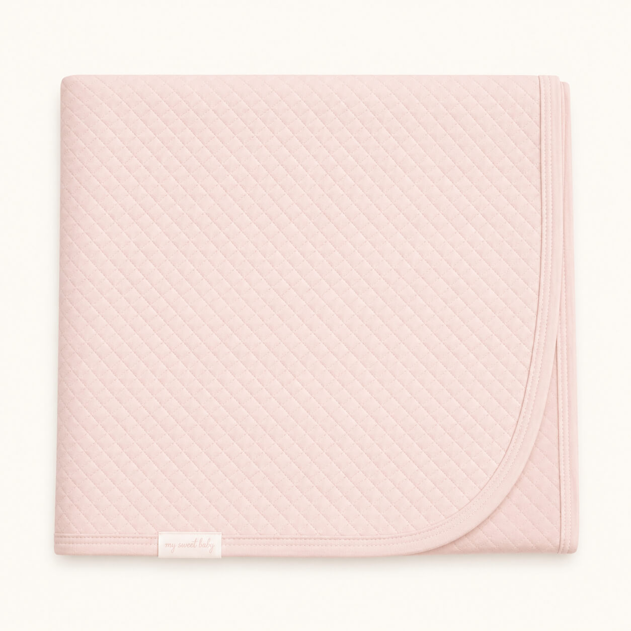 Decke und Überwurf Diamante Rosa