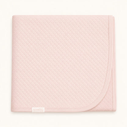 Decke und Überwurf Diamante Rosa