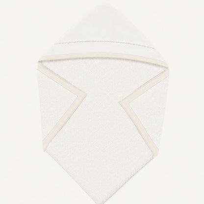 Sweet Beige Cotton Hooded Bath Towel