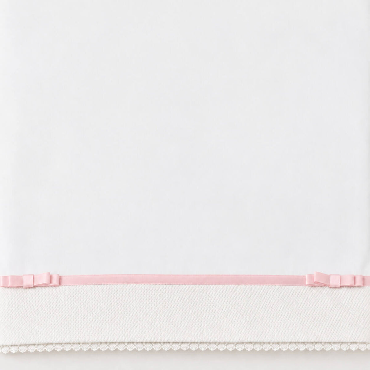 Romantic White Pink Sheet Set