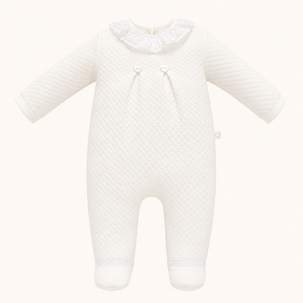 Premiers Vêtements Coton Mini Mimos 1 Beige - Nouveau-né