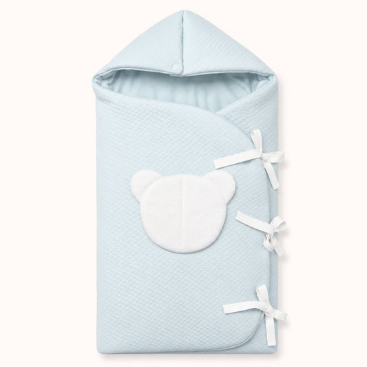 Saco Nascença para recém-nascido dormir - Diamante Azul