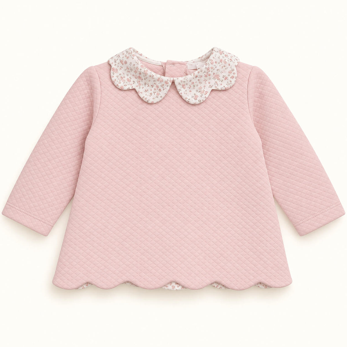 Conjunto de 2 Peças Sem Florzinhas rosa velho