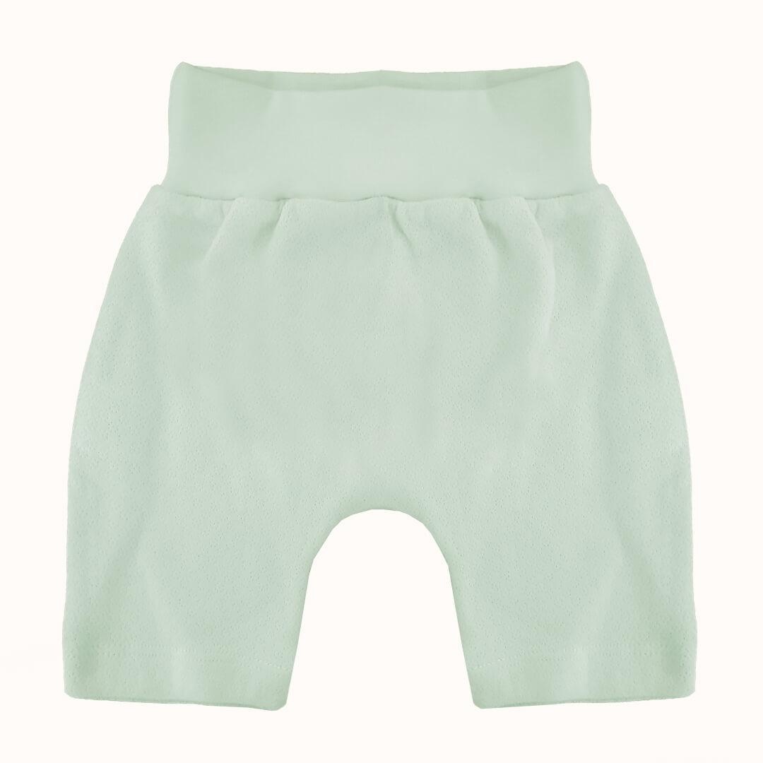 Roupa Soft Moves: T-Shirt Manga Curta e Calção Verde - Pim-Pam-Pum Baby