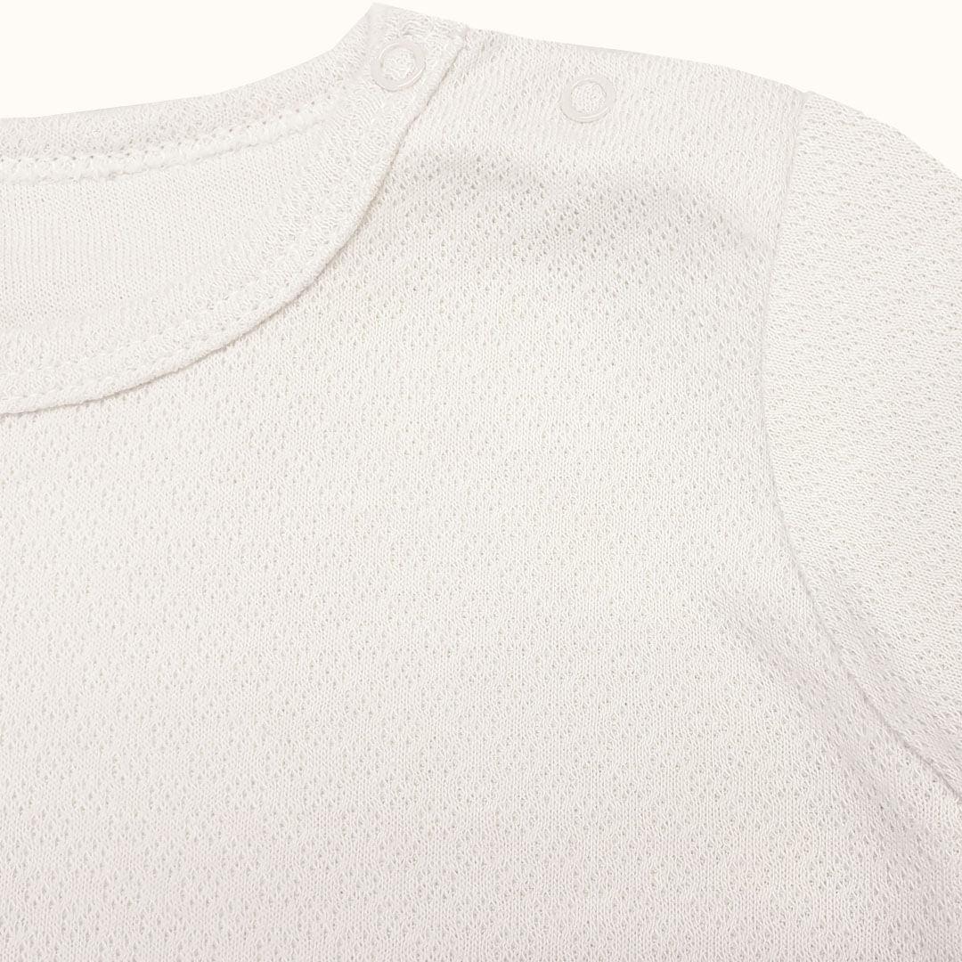 Roupa Soft Moves: T-Shirt Manga Curta e Leggins 3/4 Bege - Pim-Pam-Pum Baby