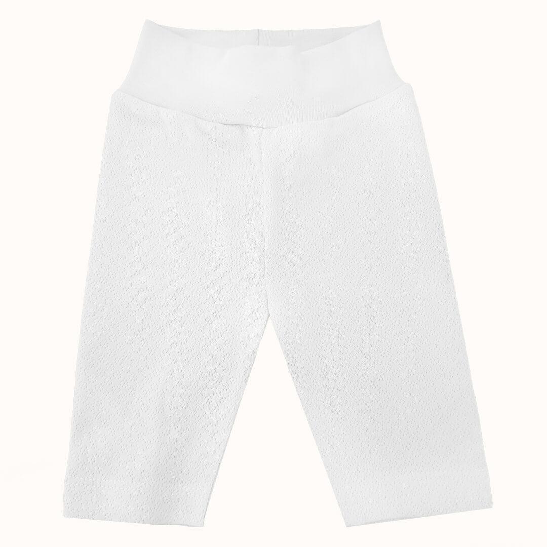 Roupa Soft Moves: T-Shirt Manga Curta e Leggins 3/4 Branco - Pim-Pam-Pum Baby