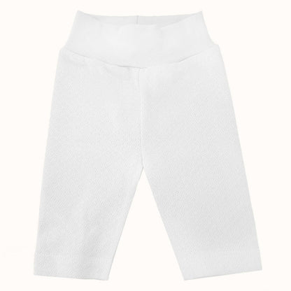 Roupa Soft Moves: T-Shirt Manga Curta e Leggins 3/4 Branco - Pim-Pam-Pum Baby