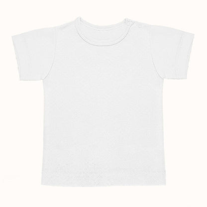 Roupa Soft Moves: T-Shirt Manga Curta e Leggins 3/4 Branco - Pim-Pam-Pum Baby