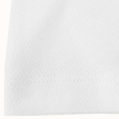 Roupa Soft Moves: T-Shirt Manga Curta e Leggins 3/4 Branco - Pim-Pam-Pum Baby