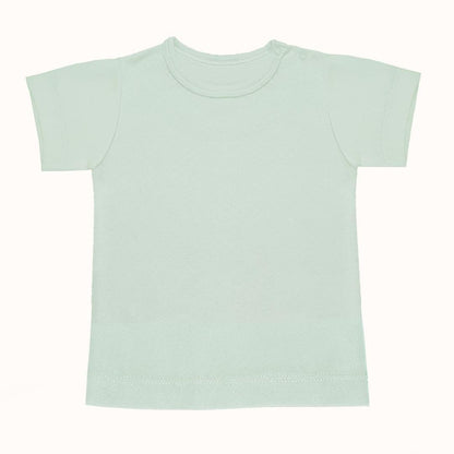 Roupa Soft Moves: T-Shirt Manga Curta e Leggins 3/4 Verde - Pim-Pam-Pum Baby