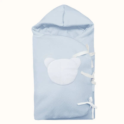 Saco Nascença Teddy Azul - Pim-Pam-Pum Baby