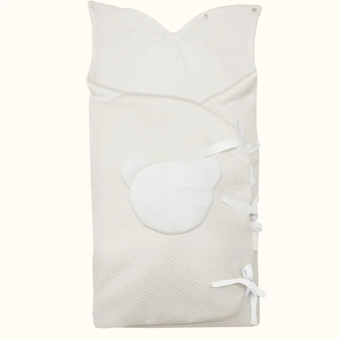 Saco Nascença Teddy Bege - Pim-Pam-Pum Baby