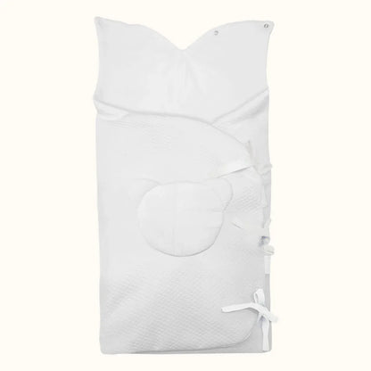 Saco Nascença Teddy Branco - Pim-Pam-Pum Baby