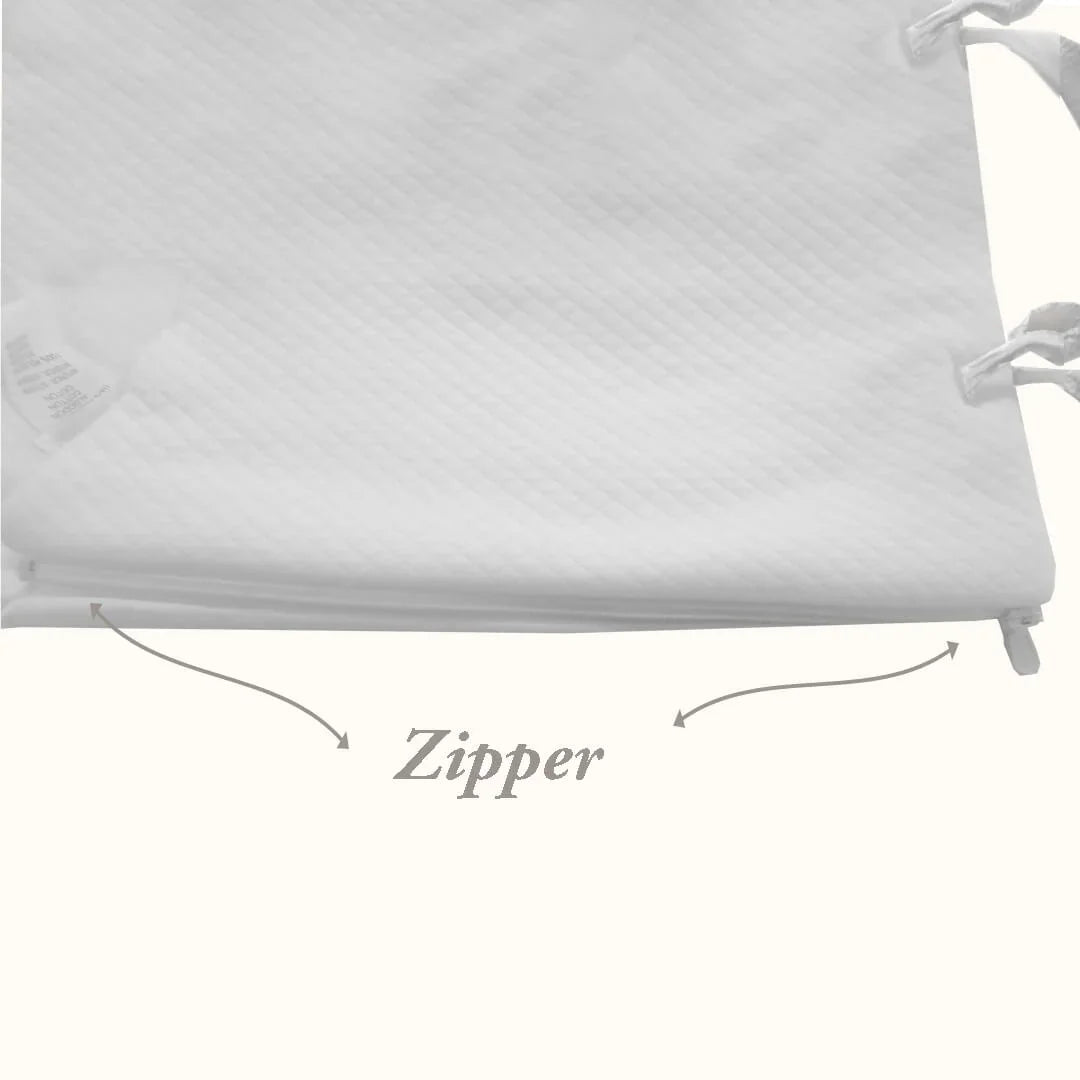 Saco Nascença Teddy Branco - Pim-Pam-Pum Baby