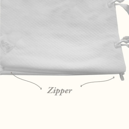 Saco Nascença Teddy Branco - Pim-Pam-Pum Baby