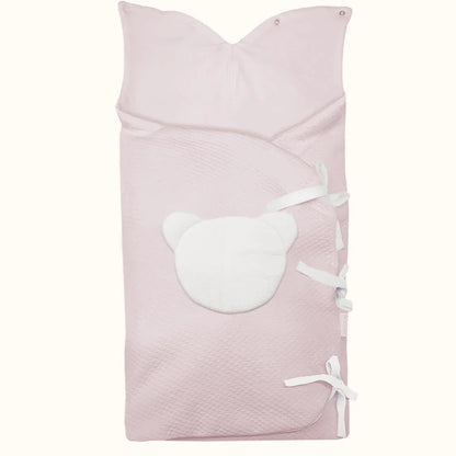 Saco Nascença Teddy Rosa - Pim-Pam-Pum Baby