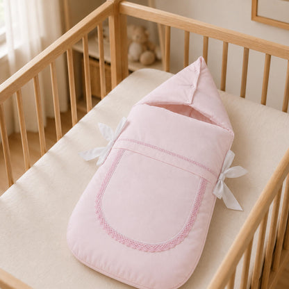 Saco Nascimento para bebé dormir Candy Rosa