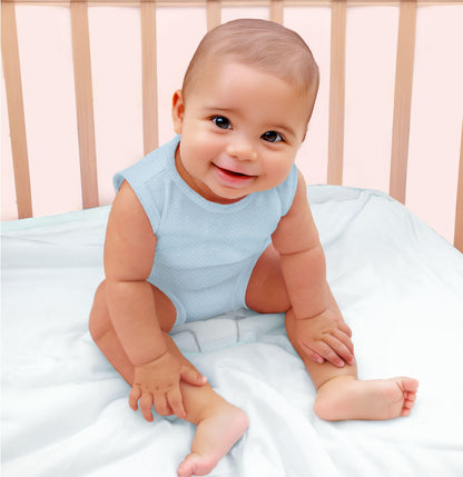 Soft Moves: Body Sem Mangas e Tapa Fraldas Azul - Pim-Pam-Pum Baby