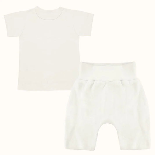 soft-moves-t-shirt-manga-curta-e-calcao-bege-pim-pam-pum-baby-56136 - Pim-Pam-Pum Baby