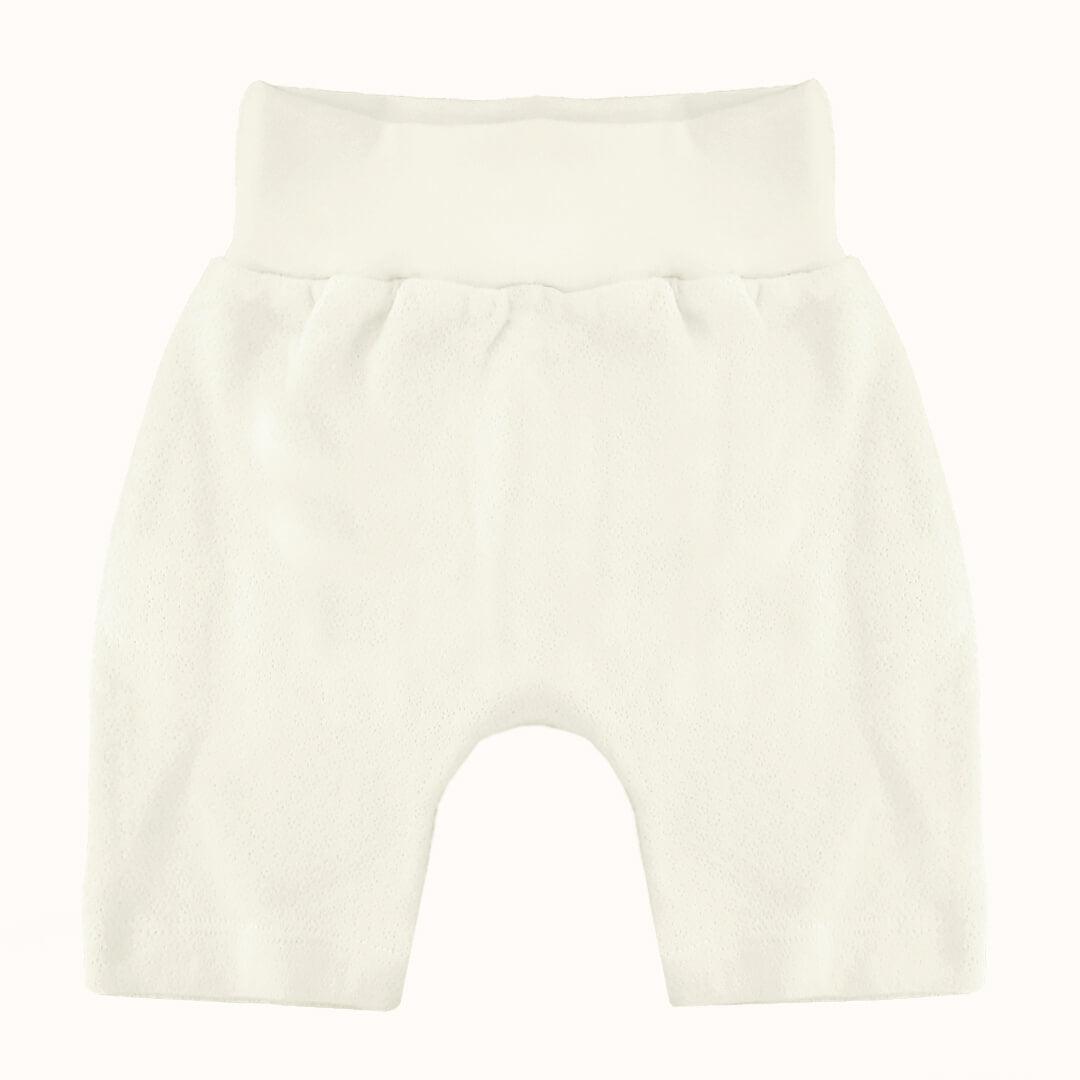 Soft Moves: T-Shirt Manga Curta e Calção Bege - Pim-Pam-Pum Baby