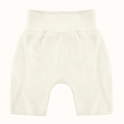 Soft Moves: T-Shirt Manga Curta e Calção Bege - Pim-Pam-Pum Baby