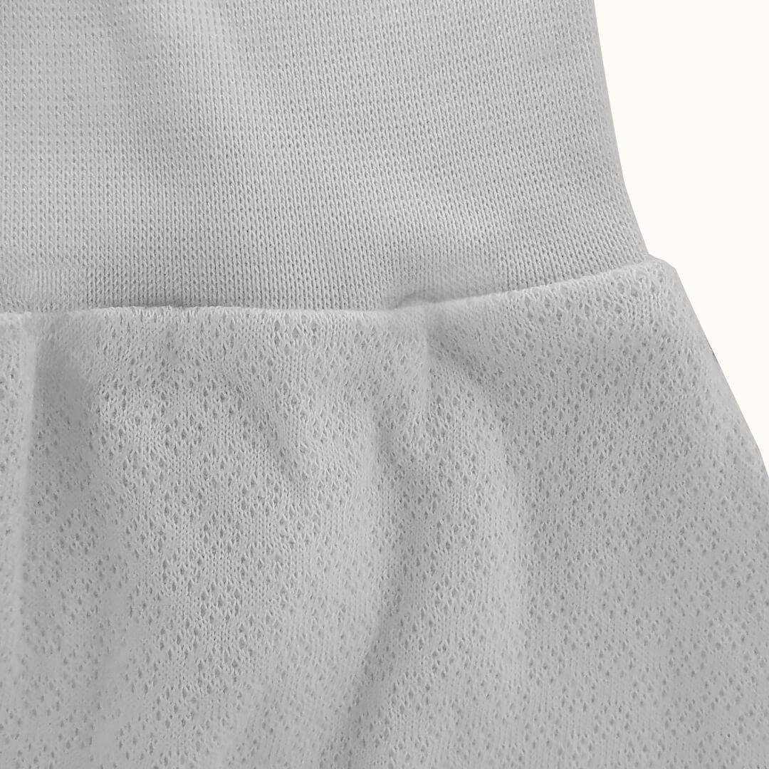 Soft Moves: T-Shirt Manga Curta e Calção Cinza - Pim-Pam-Pum Baby