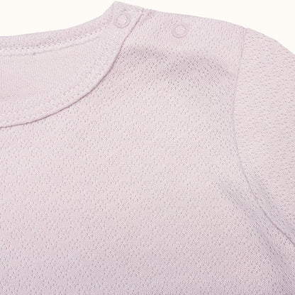 Soft Moves: T-Shirt Manga Curta e Calção Sweet Rosa - Pim-Pam-Pum Baby