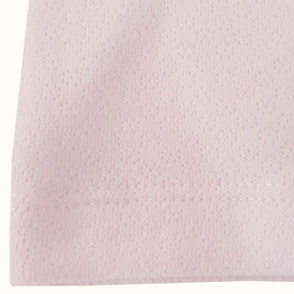 Soft Moves: T-Shirt Manga Curta e Calção Sweet Rosa - Pim-Pam-Pum Baby