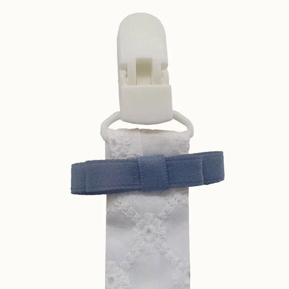 Suporte Chupetas Romantic Azul - Pim-Pam-Pum Baby