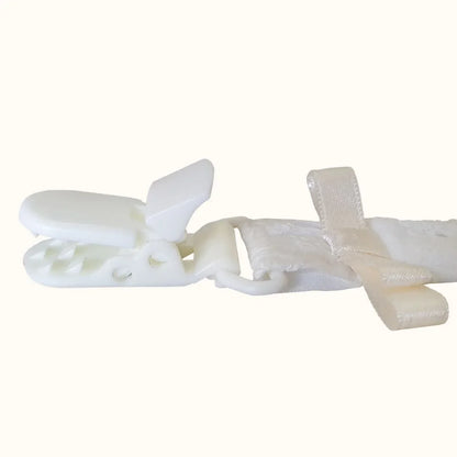 Suporte Chupetas Romantic Bege Pérola - Pim-Pam-Pum Baby