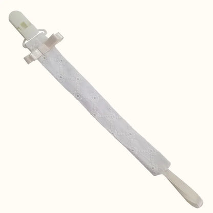 Suporte Chupetas Romantic Bege Pérola - Pim-Pam-Pum Baby