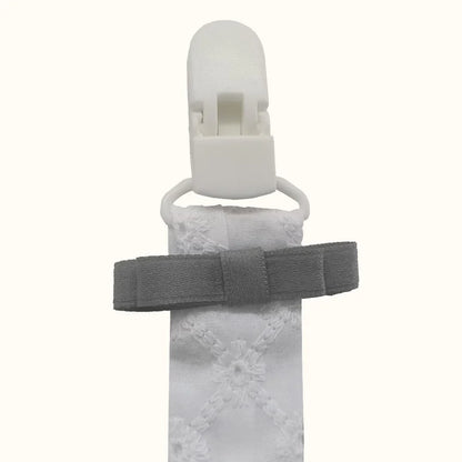 Suporte Chupetas Romantic Cinza - Pim-Pam-Pum Baby