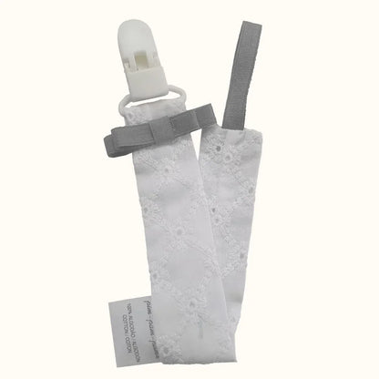 Suporte Chupetas Romantic Cinza - Pim-Pam-Pum Baby