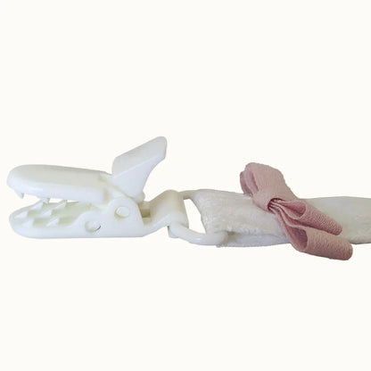 Suporte Chupetas Romantic Rosa - Pim-Pam-Pum Baby