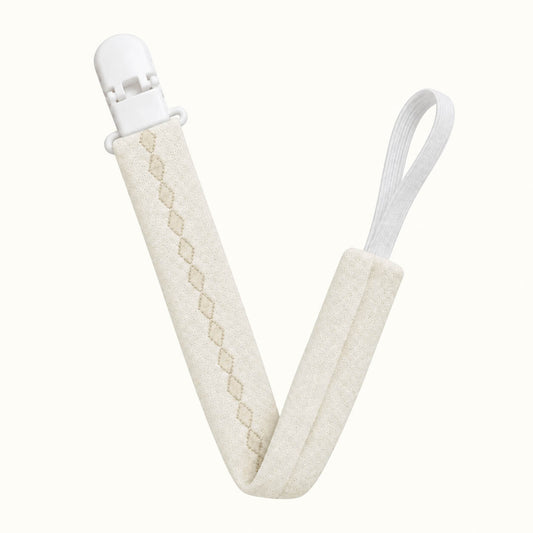 Sweet Beige Pacifier Holder