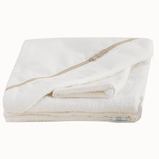 Romantic 1 Beige Bath Towel