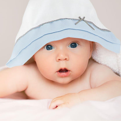 Toalha de Banho Mimo Azul - Pim-Pam-Pum Baby